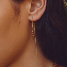 Charger l'image dans la galerie, Boucles d'oreilles chaînes ajustable Océane - BDM studio