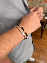 Charger l'image dans la galerie, Bracelet Urban Plate - homme chaîne acier 316L et plaque - District Steel