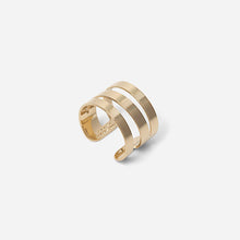 Charger l'image dans la galerie, Bague Abraham – Chic Alors ! : trois anneaux plats finement gravés