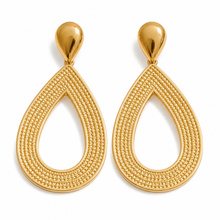 Charger l'image dans la galerie, Boucles d’oreilles Amélie - Acier inoxydable doré