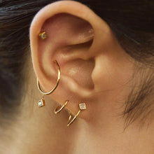 Charger l'image dans la galerie, Boucles d'oreilles dépareillée Aura - BDM Studio