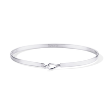 Charger l'image dans la galerie, Bracelet Lily Bangle Up — Rhodium