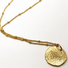 Charger l'image dans la galerie, Collier signe astrologique acier doré