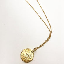 Charger l'image dans la galerie, Collier signe astrologique acier doré