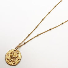 Charger l'image dans la galerie, Collier signe astrologique acier doré