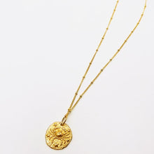 Charger l'image dans la galerie, Collier signe astrologique acier doré
