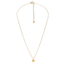 Charger l'image dans la galerie, Collier Alphabet doré en acier inoxydable