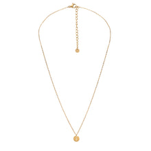 Charger l'image dans la galerie, Collier Alphabet doré en acier inoxydable