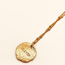 Charger l'image dans la galerie, Collier signe astrologique acier doré