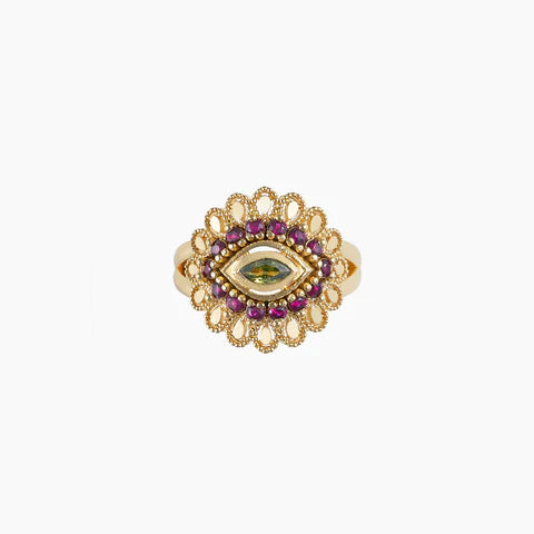 Bague Ayla mini oeil Virginie Berman
