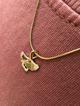 Charger l&#39;image dans la galerie, Collier Ginkgo - Acier inoxydable doré
