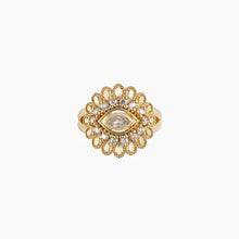 Charger l&#39;image dans la galerie, Bague Ayla mini oeil Virginie Berman
