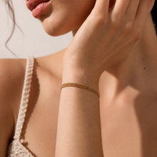 Charger l'image dans la galerie, Bracelet Célia - Acier inoxydable doré
