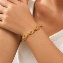 Charger l'image dans la galerie, Bracelet Lavia - Acier inoxydable doré
