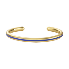 Charger l'image dans la galerie, Jonc Ligne Bangle Up — Bleu navy
